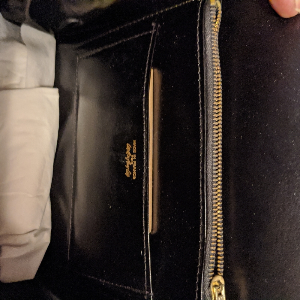Vintage leather bag made in France for Lord & Tayl